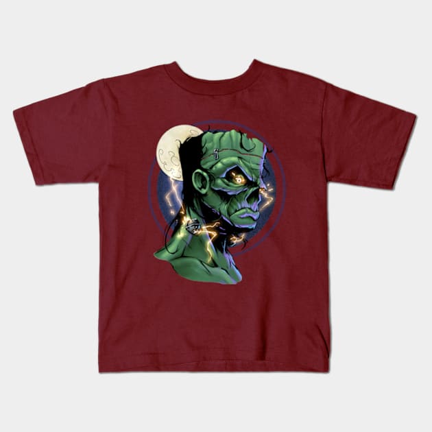 Monster (Colors) Kids T-Shirt by ArmandoRamirez_Art